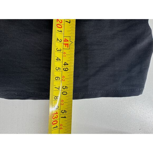 A New Day Tiered Black Maxi Dress Spaghetti Strap Tie Back Size XXL - Picture 8 of 8